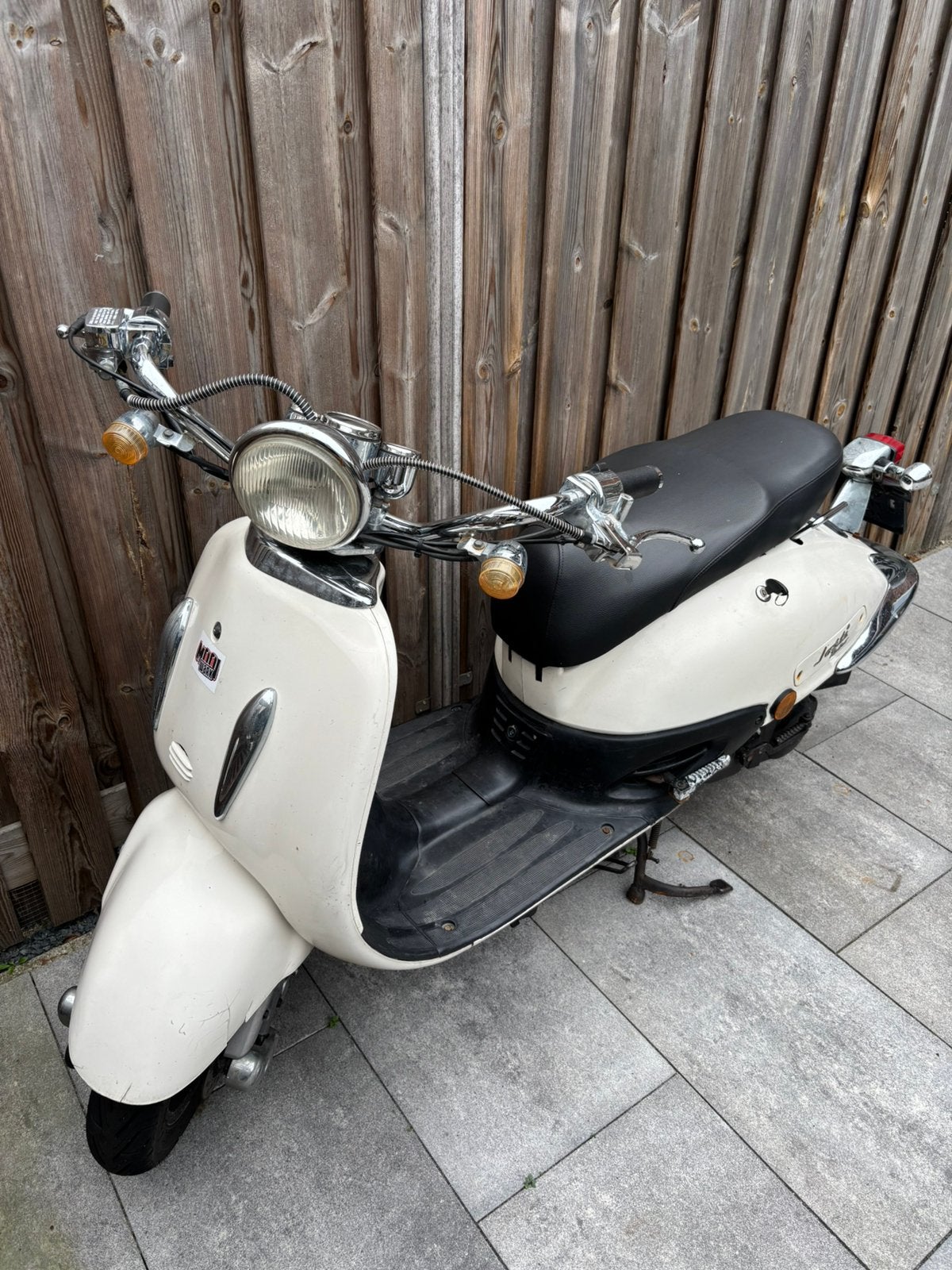 Retro scooter, Fietsen en Brommers, Gebruikt, Benzine, Ophalen, Overige merken