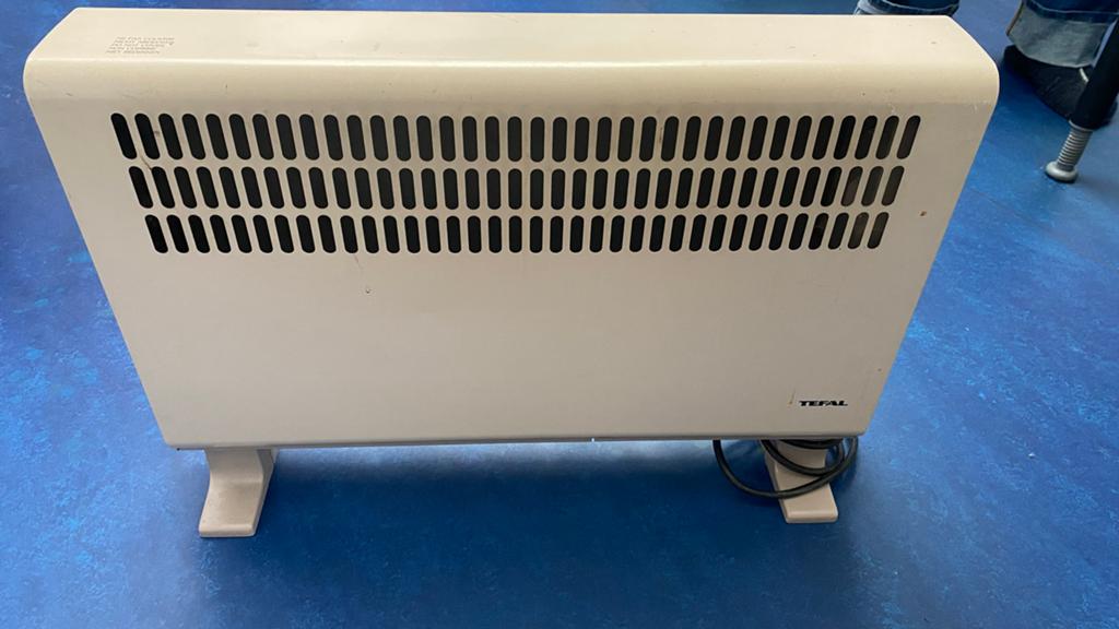 Tefal elektrische kachel/radiator, Ophalen, 30 tot 80 cm, Gebruikt, Kachel