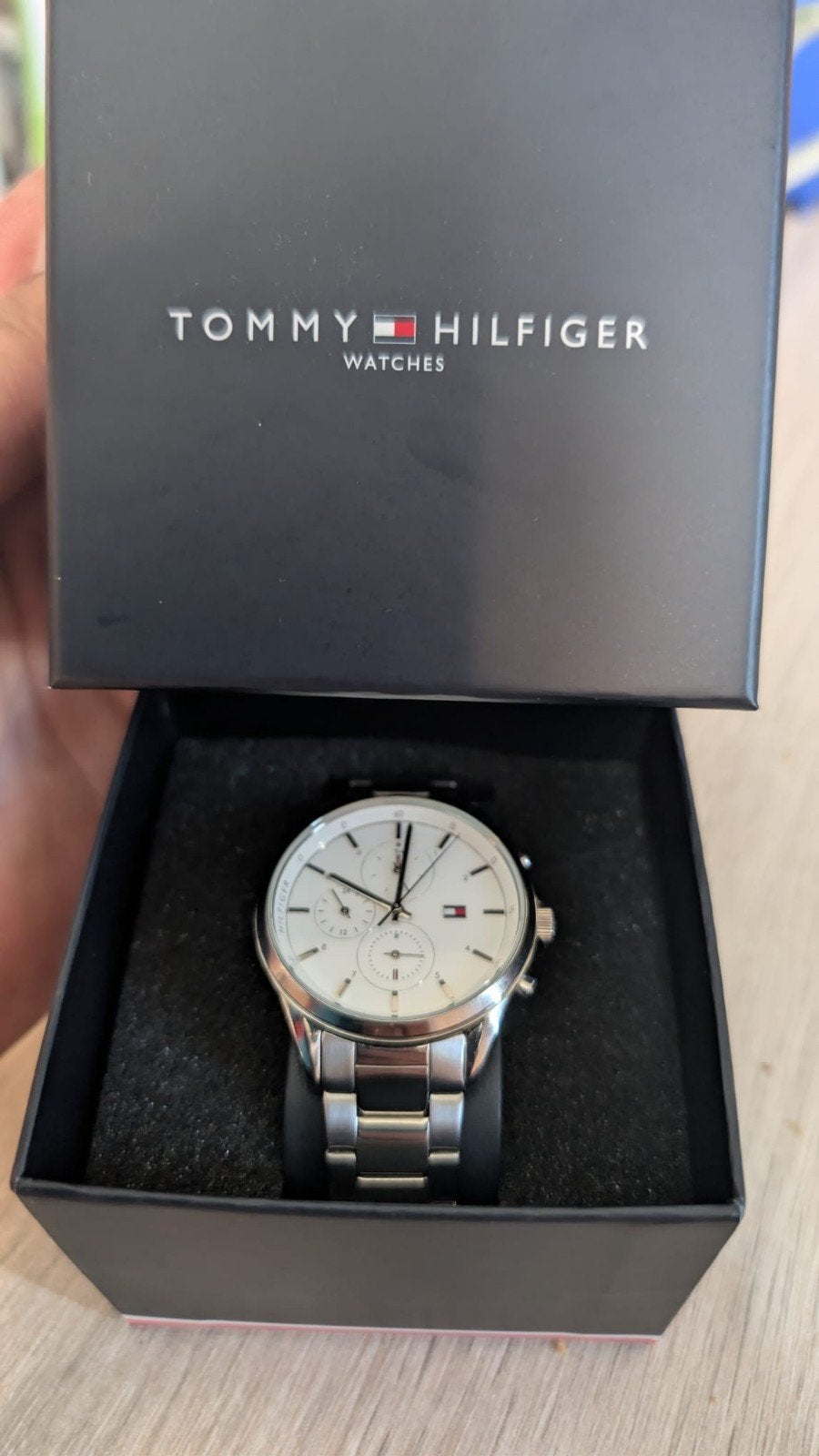 Tommy Hilfiger Horloge, Ophalen, Zo goed als nieuw, Staal, Overige merken