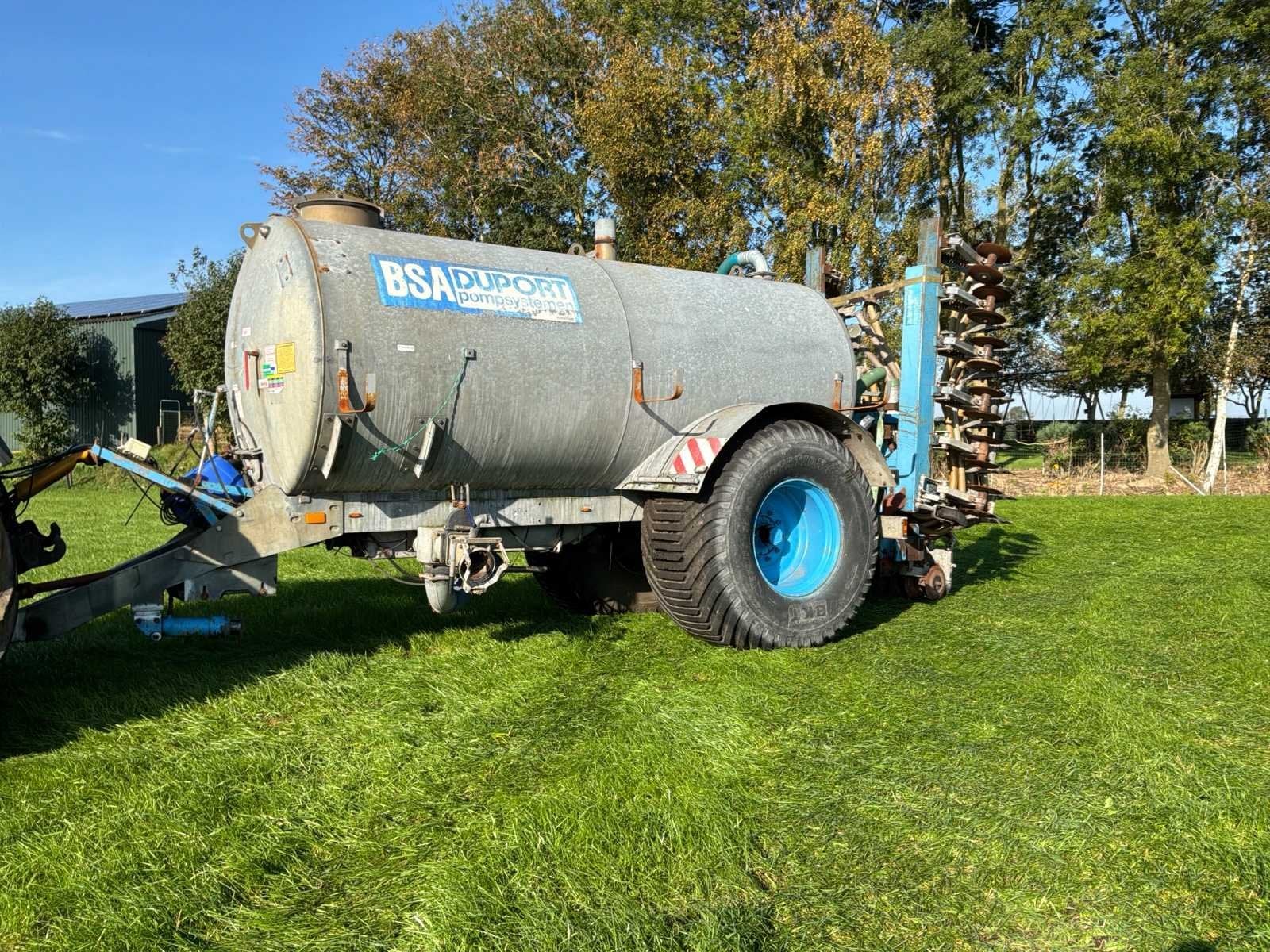 1992 Duport BSA Mesttank met 2019 Bemester, Overige, Gewasbescherming en Bemesting