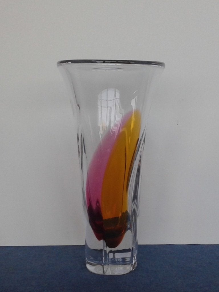 Vaas Vas Vitreum Artglass Scandinavisch Design, Ophalen of Verzenden