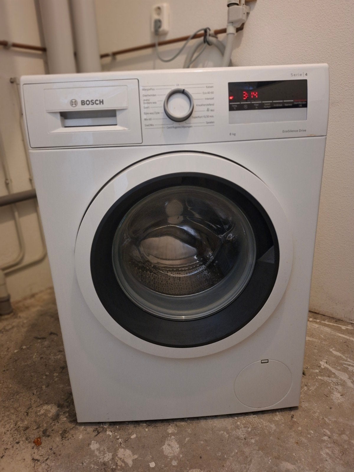 Bosch Serie 4 Wasmachine WAN28275NL - 8kg, EcoSilence Drive, Witgoed en Apparatuur, Wasmachines, Ophalen, 1200 tot 1600 toeren