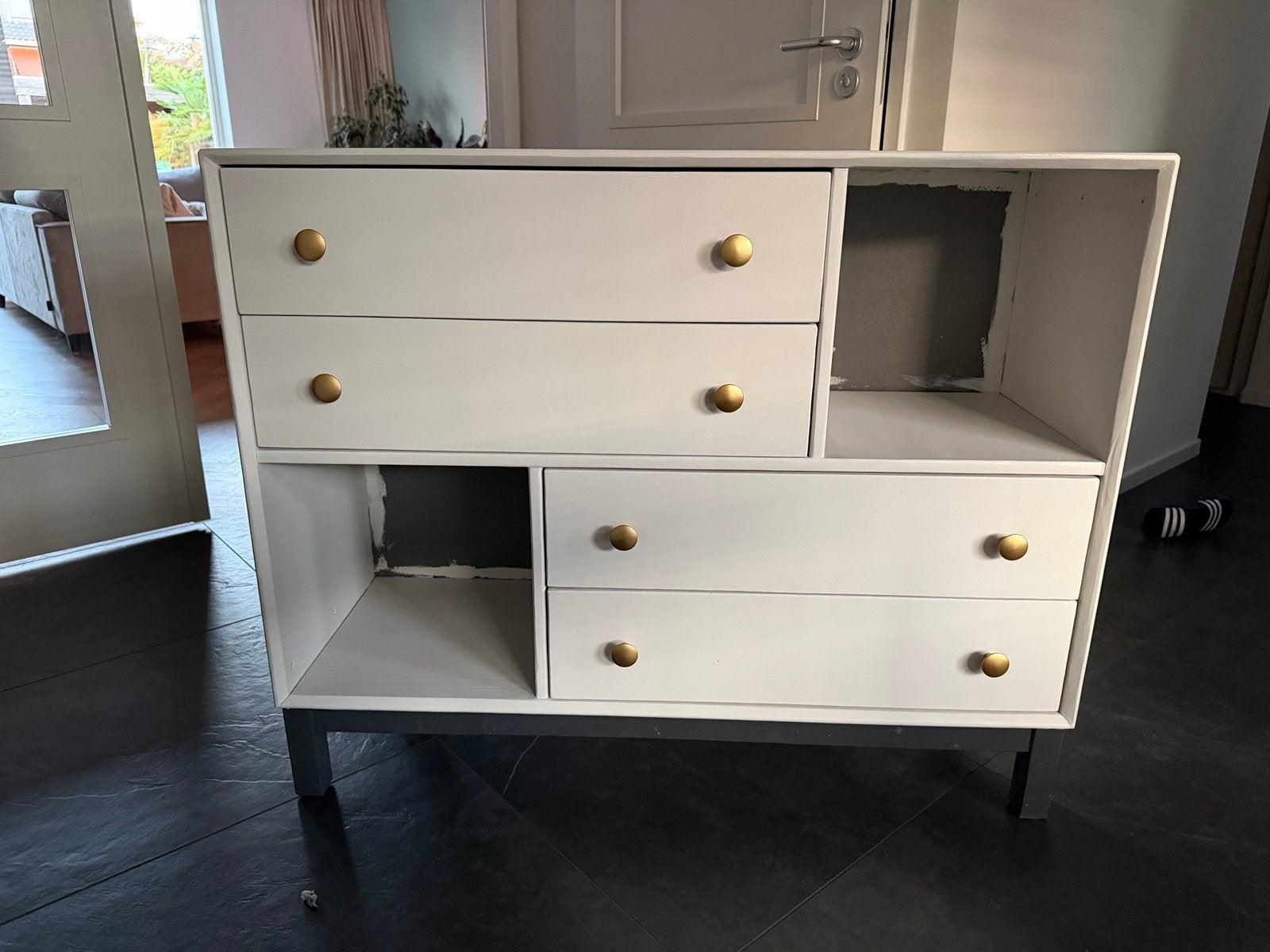 Commode / ladekast, Zo goed als nieuw, 3 of 4 laden, Minder dan 100 cm, 25 tot 50 cm