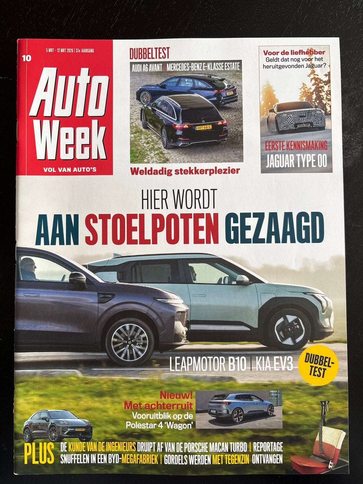 AutoWeek Magazine 5-12 mrt 2026 - Dubbeltest & Nieuws, Ophalen of Verzenden, Nieuw