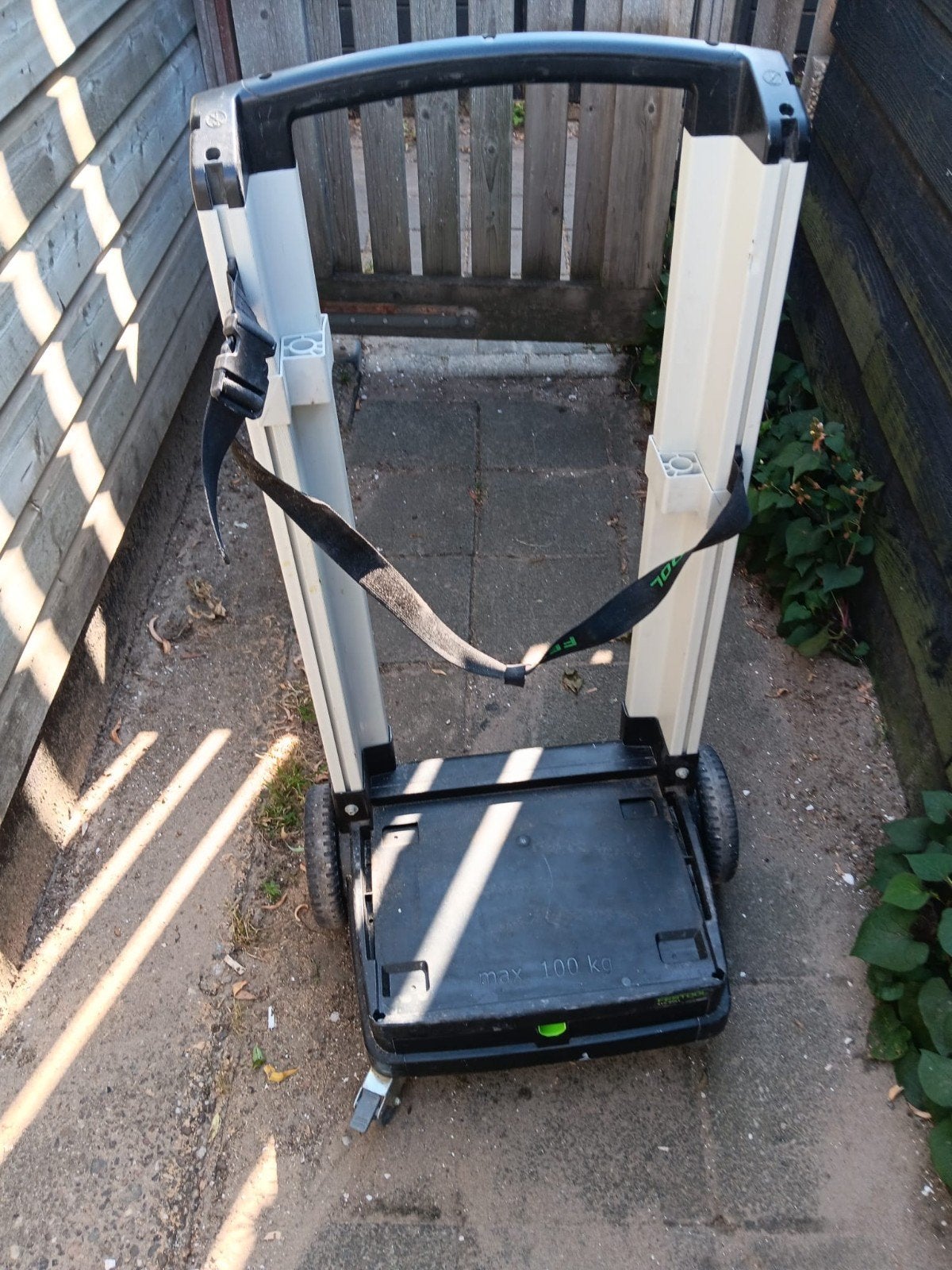 Festool systainer trolley gebruikt zie foto maar kan nog mee, Doe-het-zelf en Verbouw, Transportwagens, Minder dan 60 liter, Ophalen of Verzenden