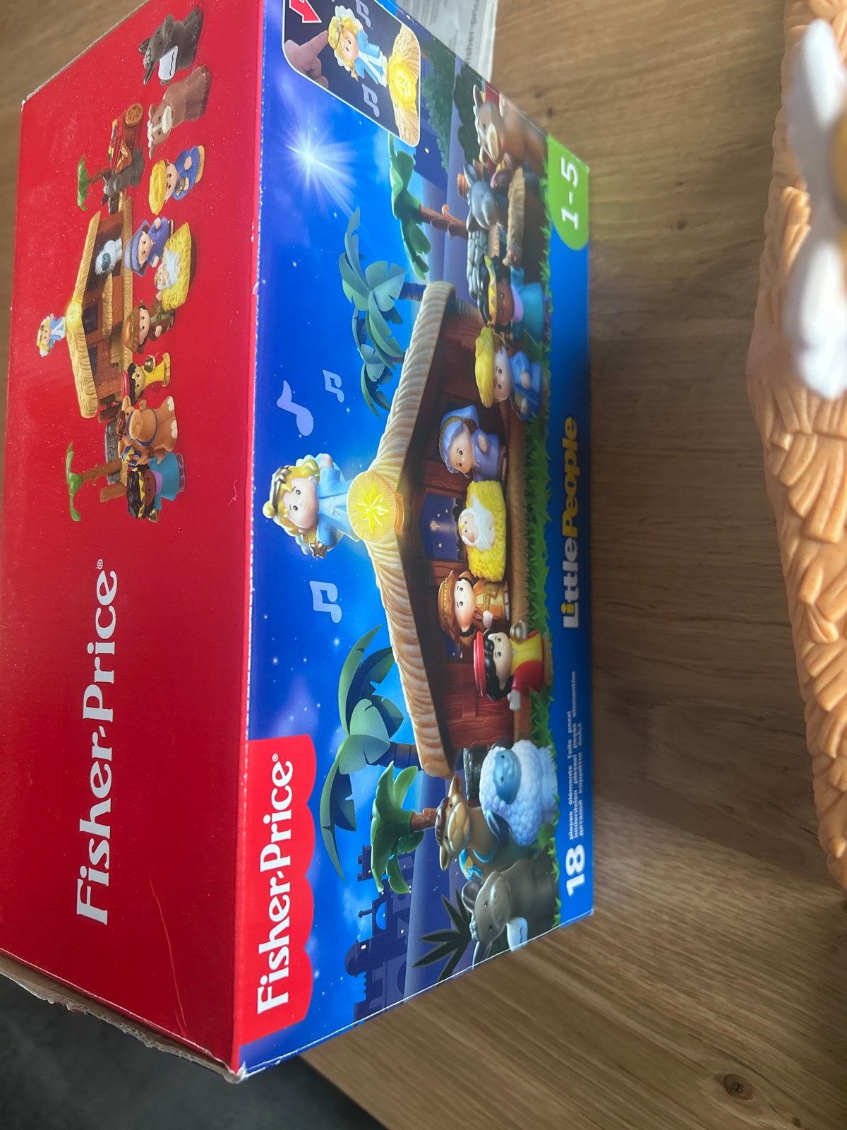 Fisher Price Little People Kerststal, Kinderen en Baby's, Speelgoed | Fisher-Price, Ophalen of Verzenden, Gebruikt, Speelset