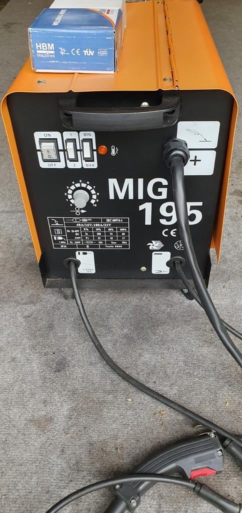 MIG LASAPPARAAT  195, Ophalen, Zo goed als nieuw, Co2
