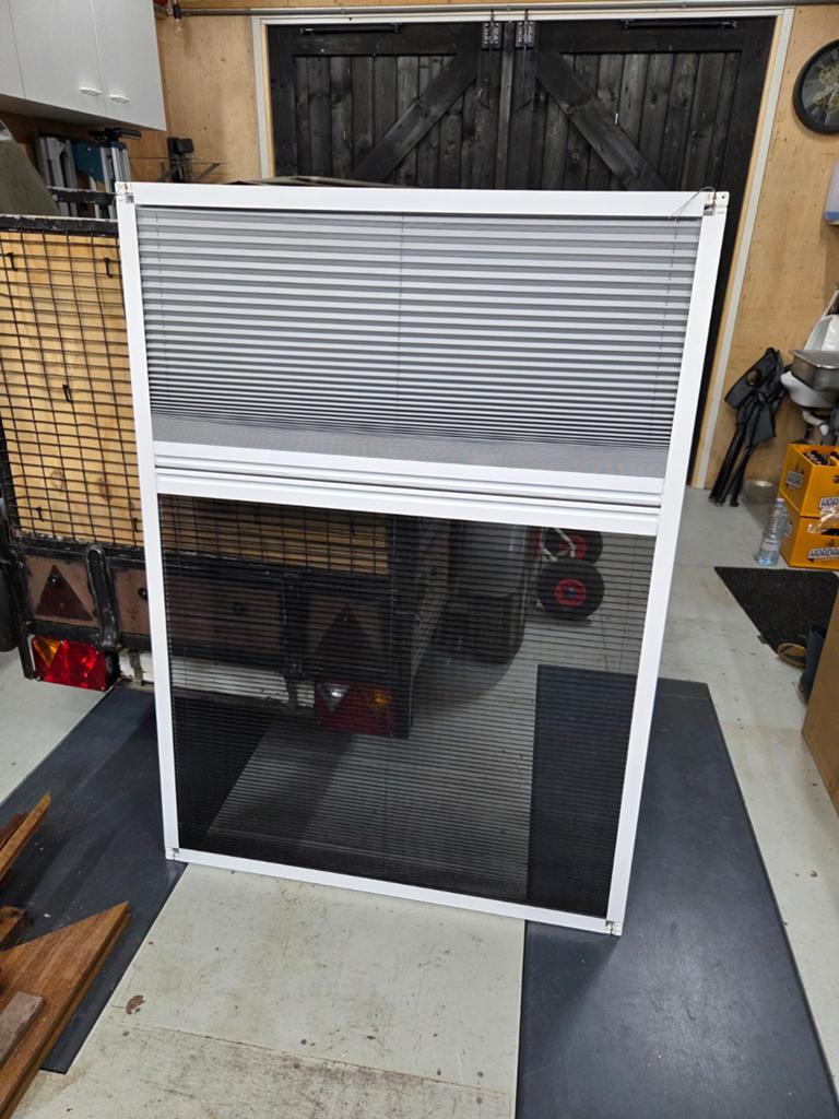 Nieuw Duo Plissé Hor Gordijn Verduisterend Ventilerend, Ophalen, Nieuw, 100 tot 150 cm