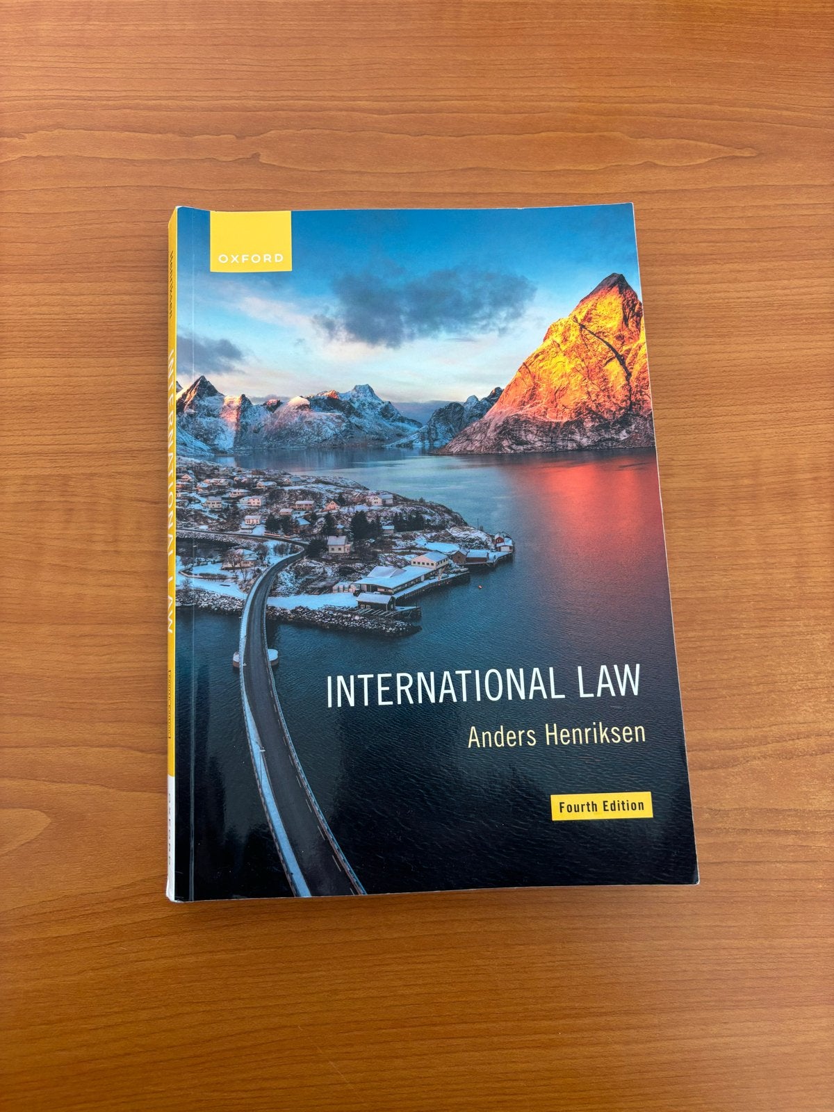 International Law - Anders Henriksen (4e editie), Ophalen of Verzenden, Gamma, Zo goed als nieuw, WO
