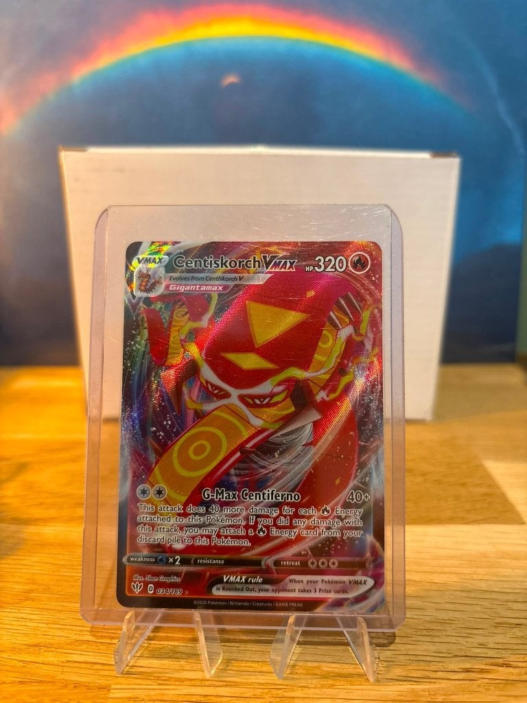 Centiskorch VMAX (DAA 34), Ophalen of Verzenden, Zo goed als nieuw, Losse kaart, Foil