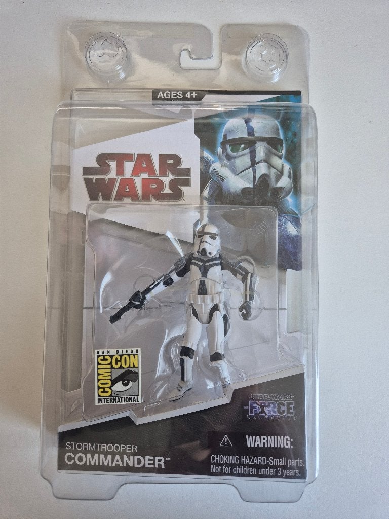 Star Wars TLC Red Stormtrooper Commander SDCC 2009, Ophalen of Verzenden, Nieuw, Actiefiguurtje
