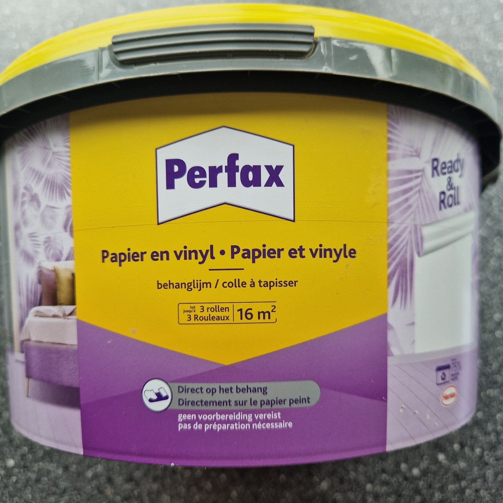 Perfax Behanglijm voor Papier en Vinyl - 16 m², Ophalen of Verzenden, Papierbehang, 10 tot 25 m²