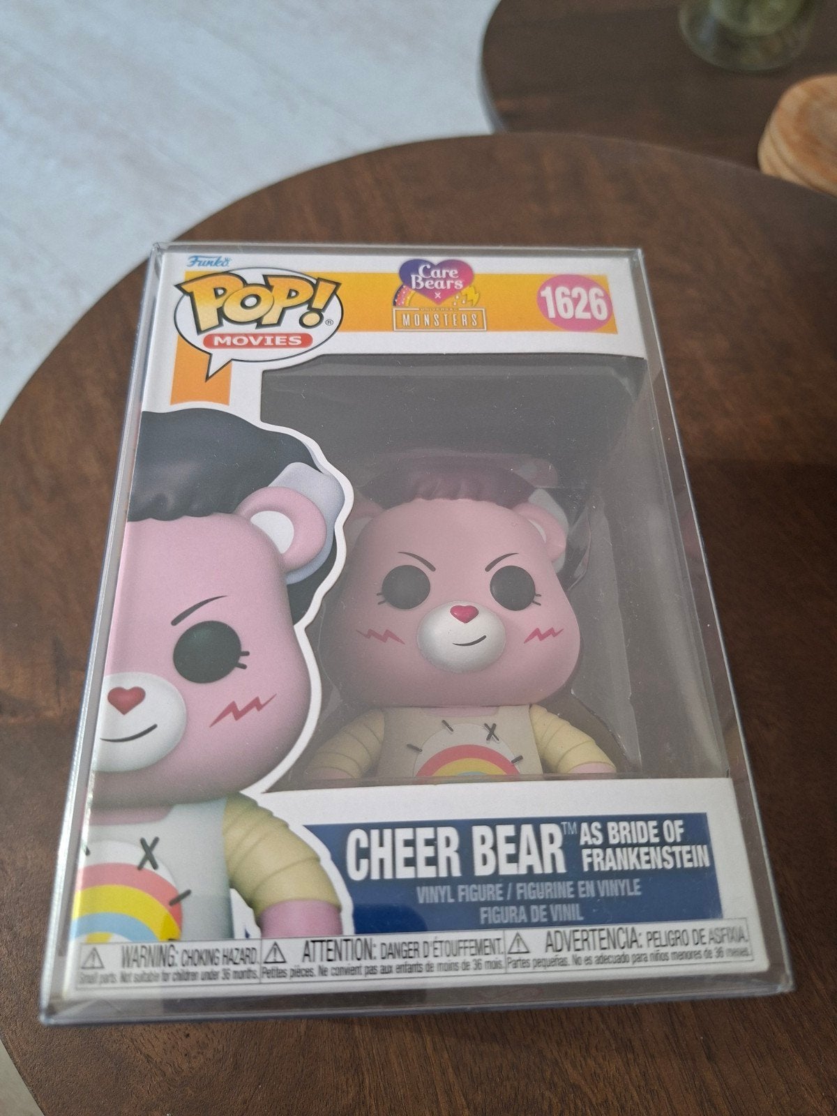 Funko Pop! Care Bears Cheer Bear as Bride of Frankenstein, Ophalen of Verzenden, Nieuw