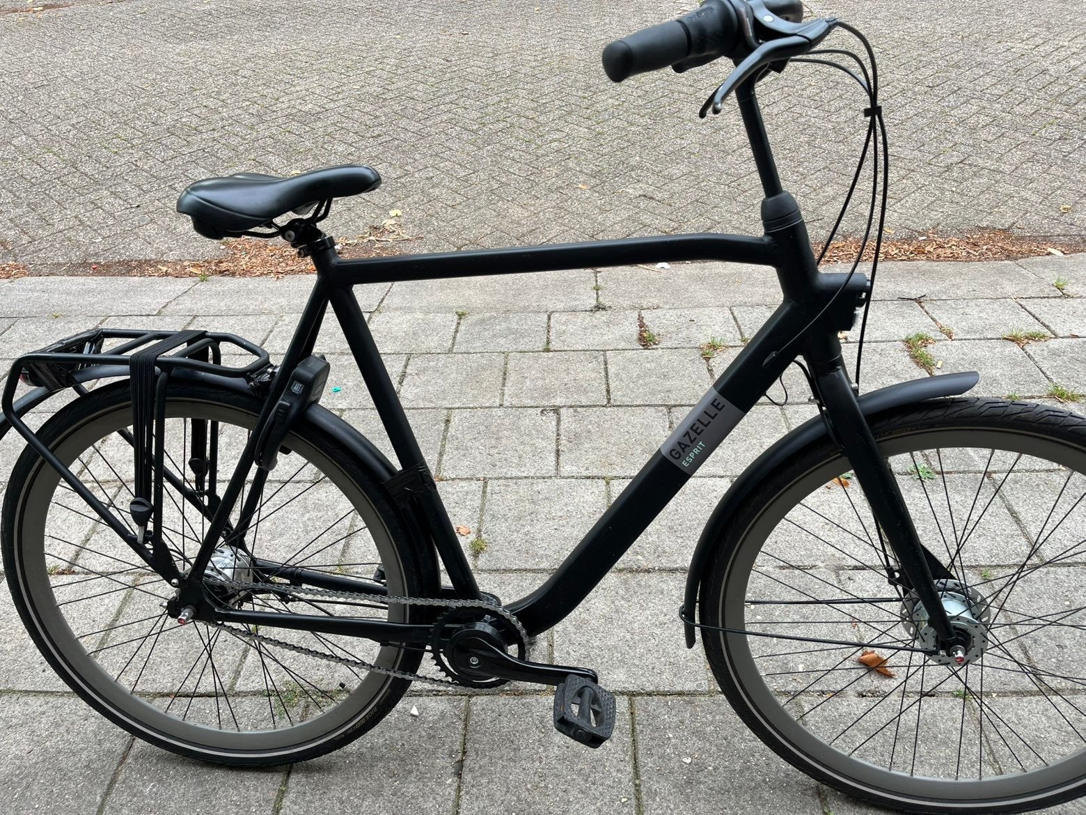 Gazelle Esprit fiets - Zo goed als nieuw (spatbord los), Ophalen, 53 tot 56 cm, Versnellingen, Zo goed als nieuw