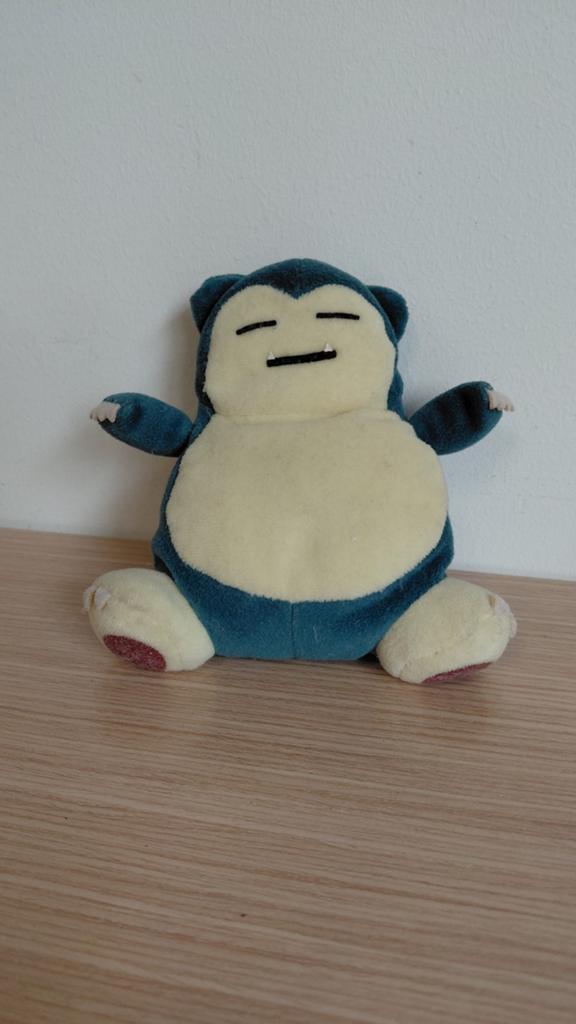 Pokémon knuffel Snorlax, Ophalen of Verzenden, Zo goed als nieuw, Overige typen