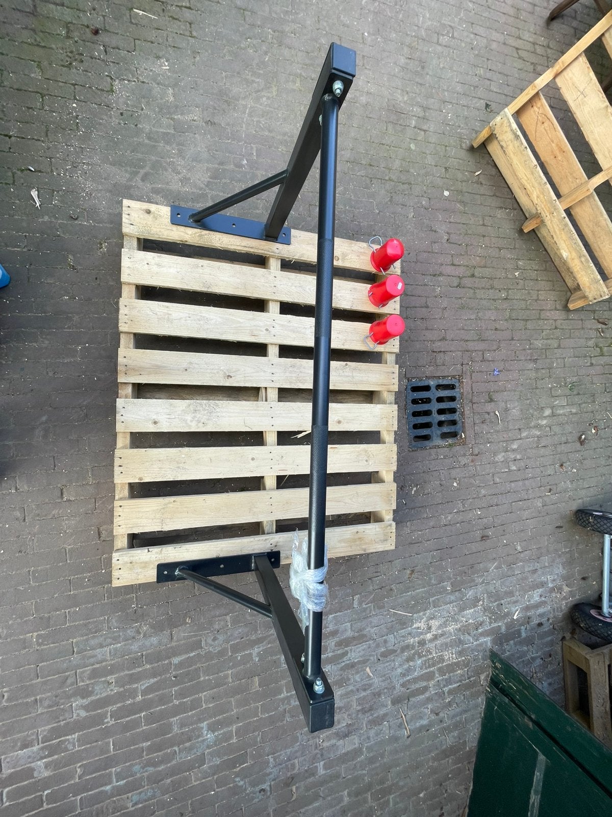 Pull up bar / optrekstang, Sport en Fitness, Ophalen of Verzenden, Zo goed als nieuw, Rug, Oprekstang