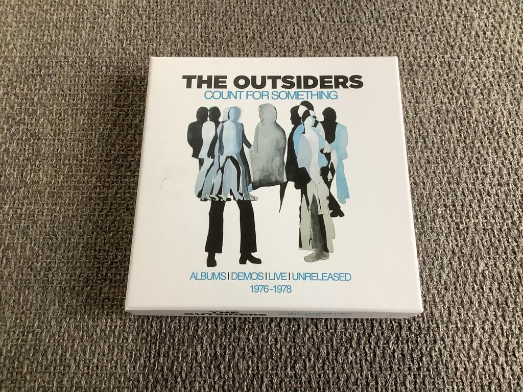 The Outsiders-Count For Something boxset (UK/rare!), Ophalen of Verzenden, Gebruikt, Alternative