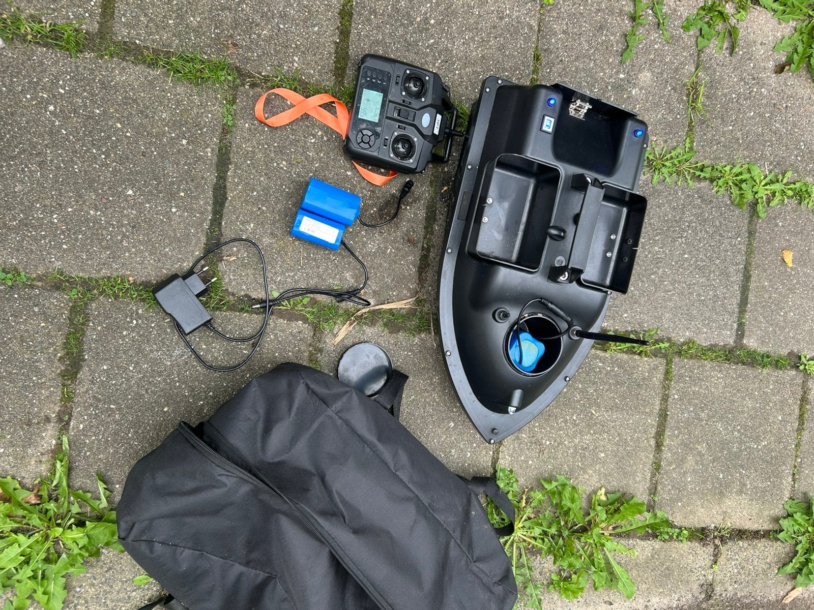 Voerboot met GPS (defecte motor), Ophalen of Verzenden, Gebruikt, Overige typen