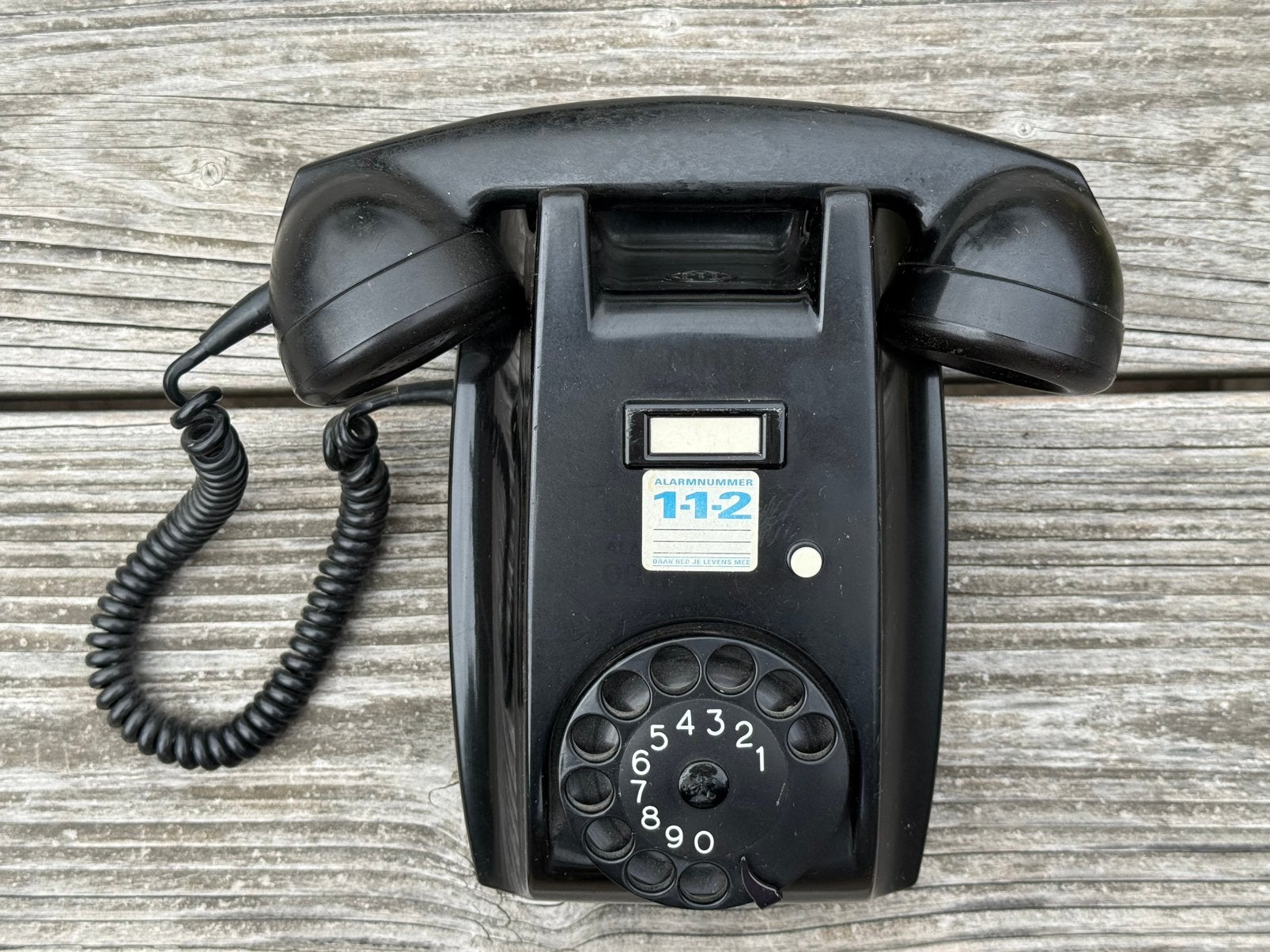 Vintage PTT Ericsson Telefoon Type 1951 (Bakeliet) –Werkend!, Telecommunicatie, Ophalen of Verzenden, Zo goed als nieuw, Bakeliet