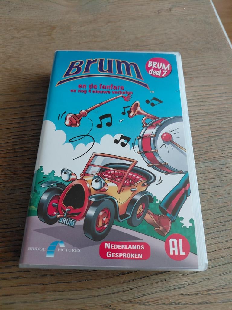 Brum deel 7 videoband., Cd's en Dvd's, VHS | Kinderen en Jeugd, Alle leeftijden, Ophalen of Verzenden, Gebruikt, Kinderprogramma's en -films