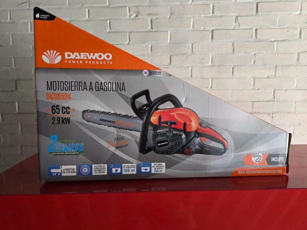 Nieuwe Daewoo Kettingzaag DCS6524 - 2.9 kW, 65 cc, Daewoo, Kettingzaag, Nieuw, Ophalen of Verzenden