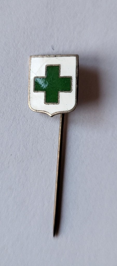 Het Groene Kruis Verpleegster speldje, Verzamelen, Speldjes, Pins en Buttons, Gebruikt, Speldje of Pin, Overige onderwerpen, Ophalen of Verzenden