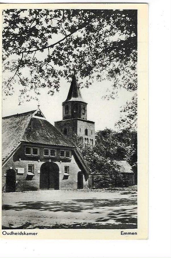 Emmen, Ophalen of Verzenden, 1940 tot 1960, Gelopen, Drenthe