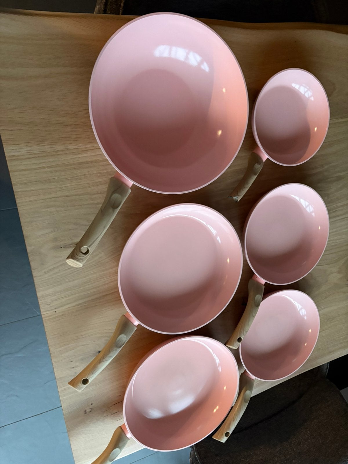 Cook & pan pannenset rose, Ophalen, Overige materialen, Gebruikt, Pannenset