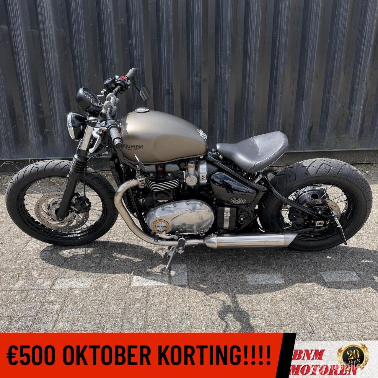 Triumph Bonneville Bobber, Motoren, Chopper, ABS, Meer dan 35 kW, 1200 cc