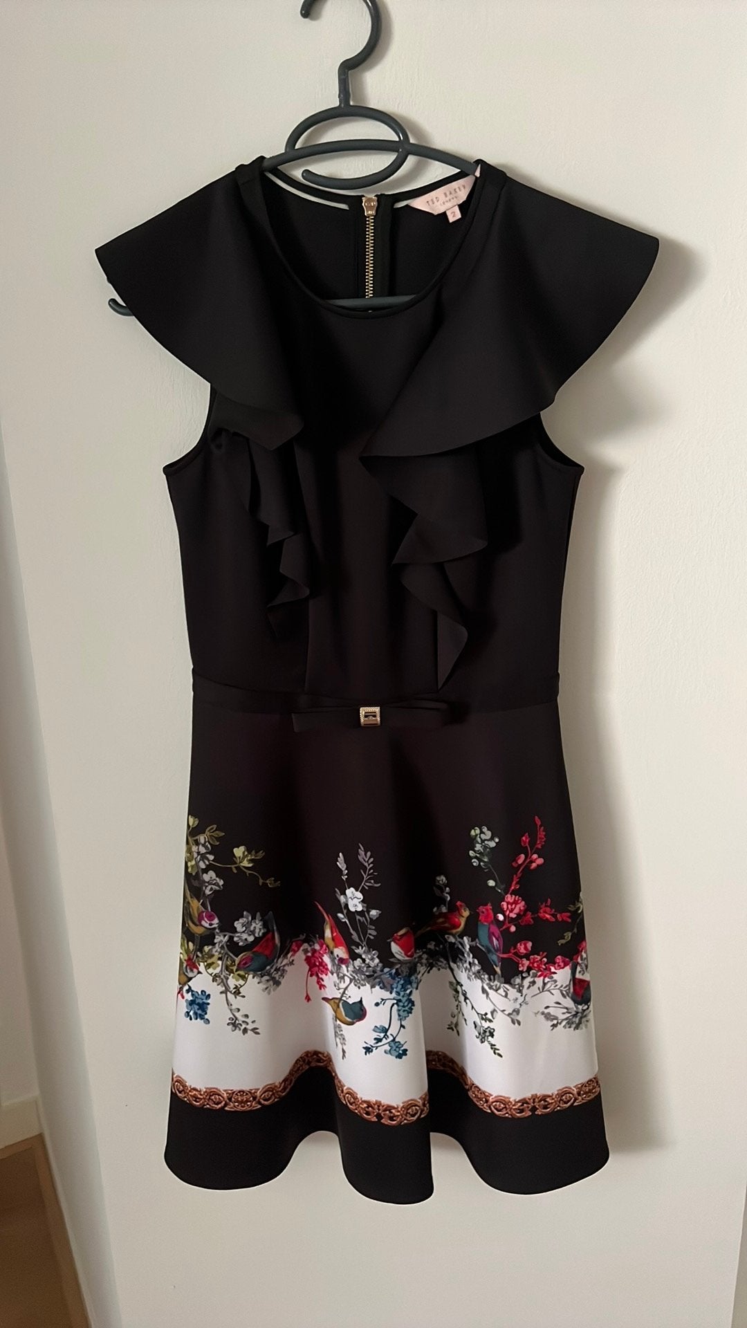 Jurkje Ted Baker maat 2, Kleding | Dames, Jurken, Maat 38/40 (M), Zwart, Ophalen of Verzenden, Zo goed als nieuw