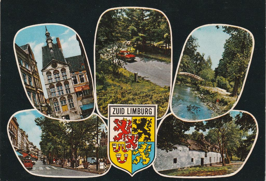 Zuid Limburg 1975, Ophalen of Verzenden, 1960 tot 1980, Gelopen, Limburg