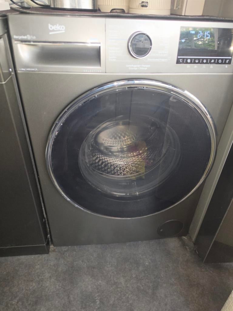 Beko WTV8744XW0 Wasmachine - 8kg, Zeer Goede Staat, Witgoed en Apparatuur, Wasmachines, 1200 tot 1600 toeren, Energieklasse A of zuiniger