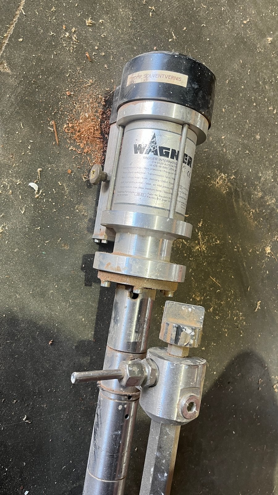 Wagner Airless/Airmix Pomp - Professionele Verfspuit, Ophalen, Gebruikt
