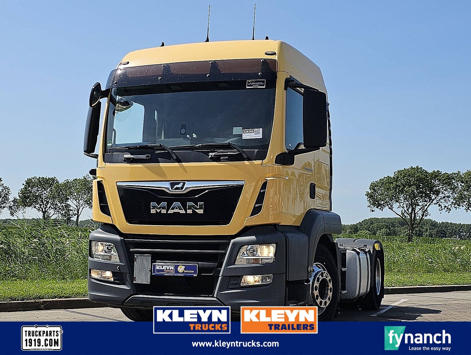 M.A.N. 18.400 TGS, Auto's, Automaat, Euro 6, MAN, Geel