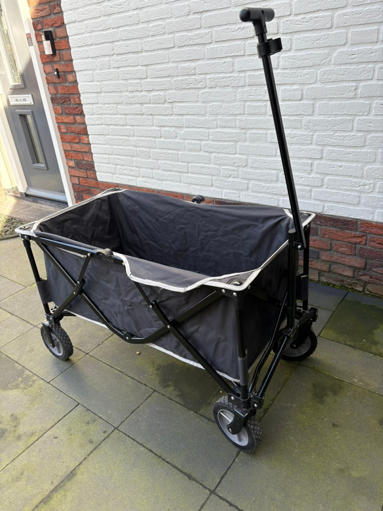 Bolderkar inklapbaar/opvouwbaar, Caravans en Kamperen, Bolderkarren, Ophalen, Opvouwbaar, Zo goed als nieuw