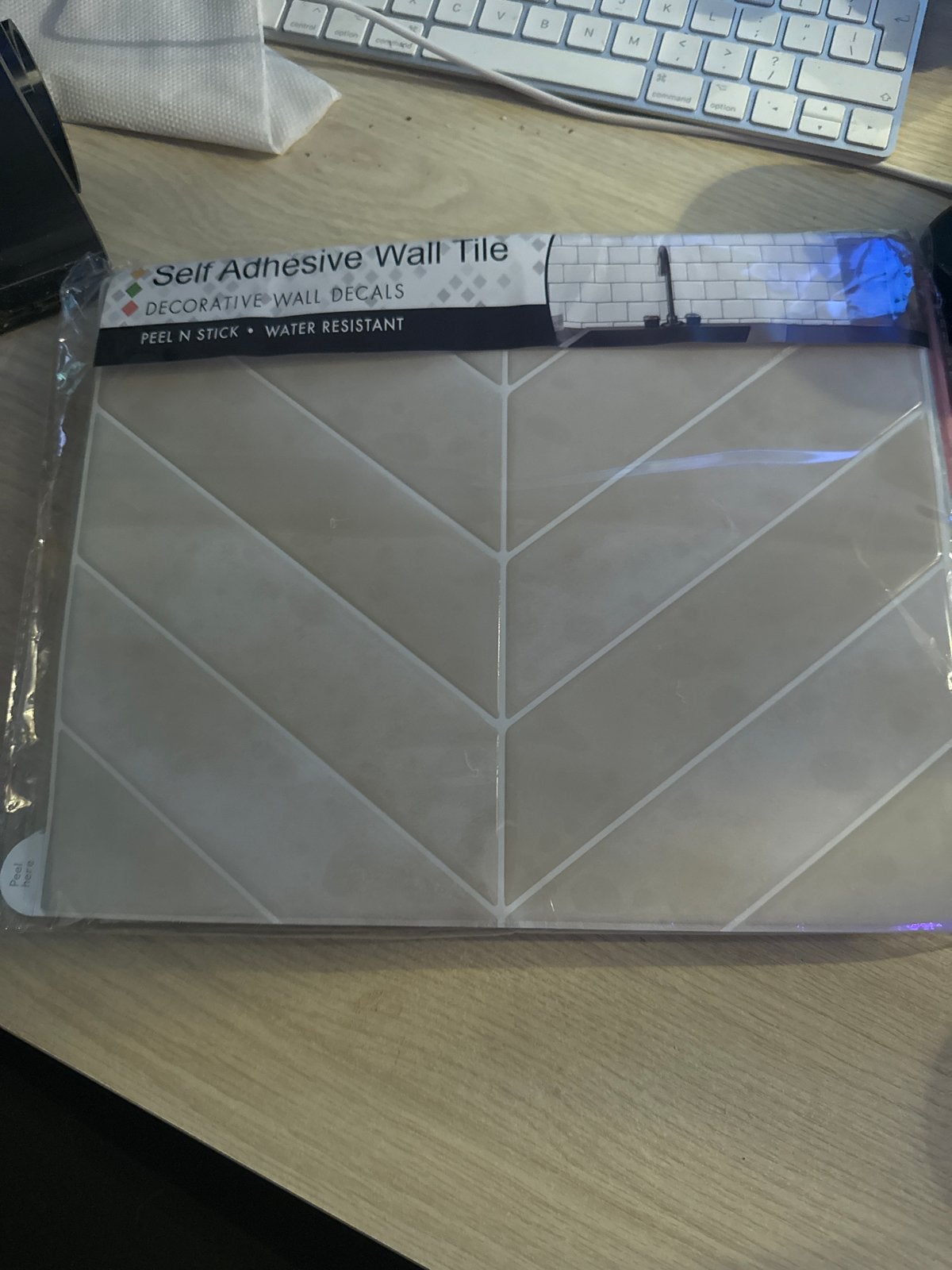 Zelfklevende wandtegels 29x23 cm - 10 stuks, Doe-het-zelf en Verbouw, Tegels, Nieuw, Wandtegels, Overige materialen, 20 tot 40 cm