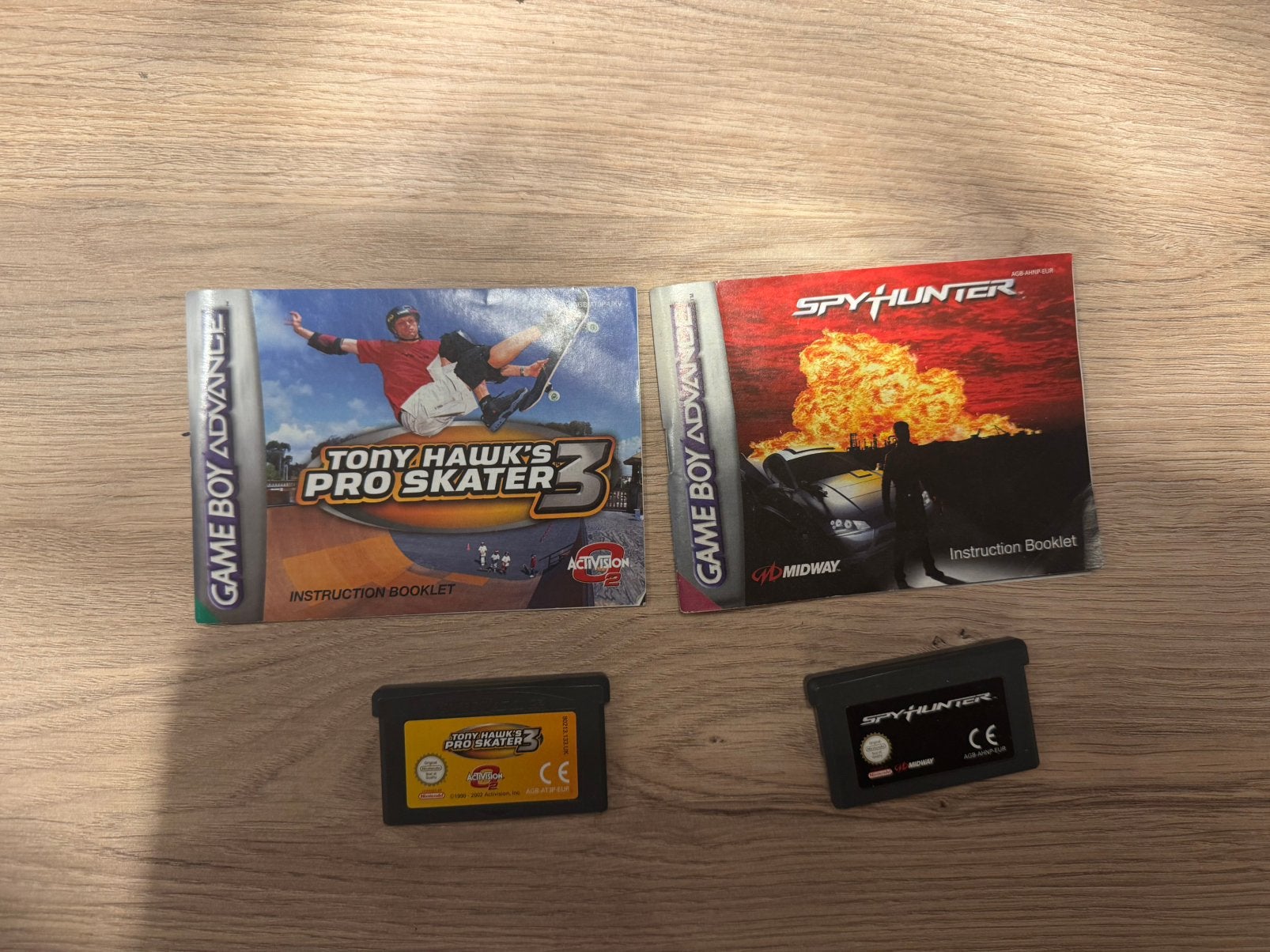 2 gameboy advance games met handleiding, Avontuur en Actie, 1 speler, Ophalen of Verzenden, Zo goed als nieuw