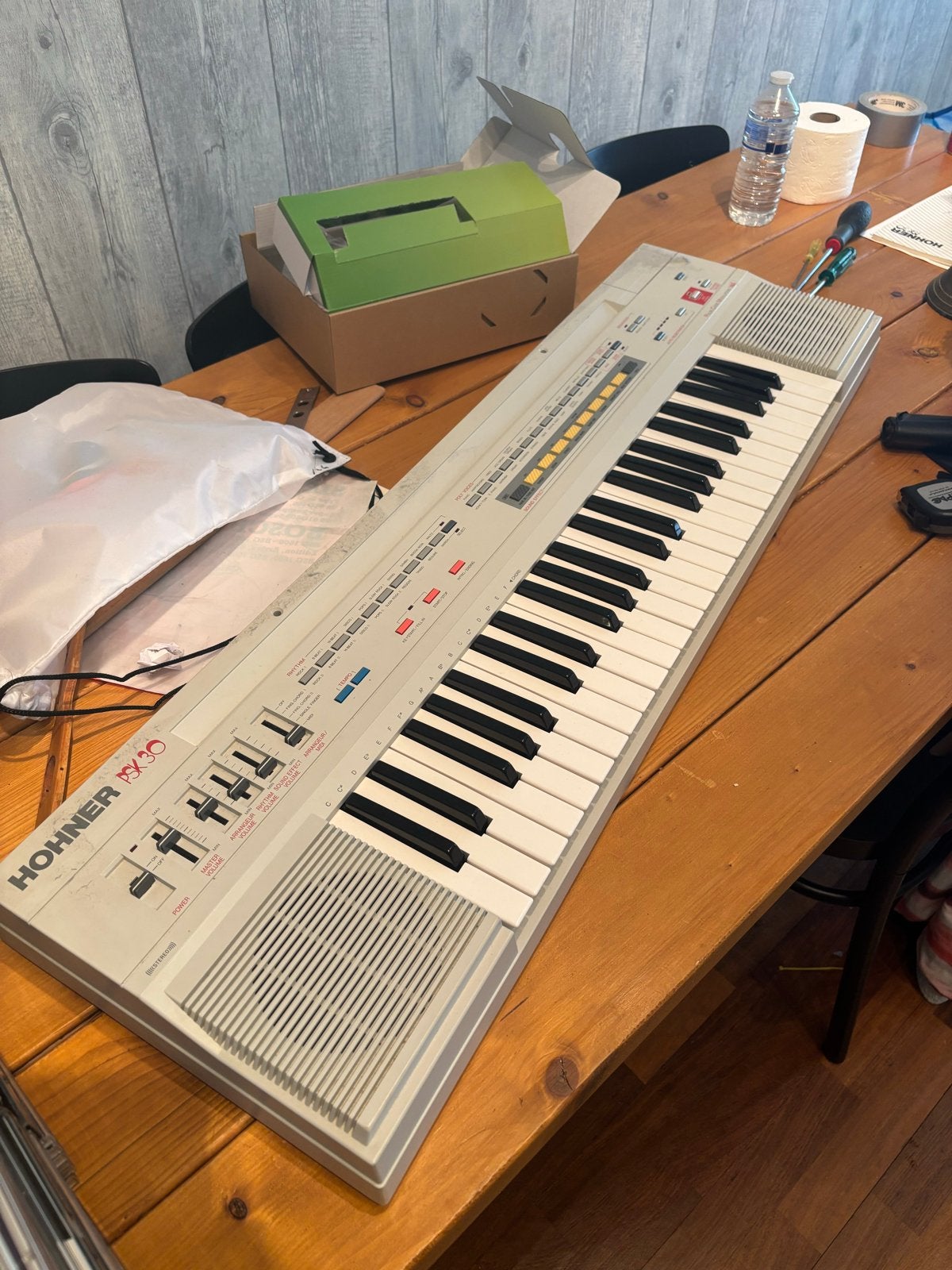 Hohner PSK30 Keyboard - Vintage Synthesizer, Ophalen, Gebruikt, 61 toetsen, Overige merken