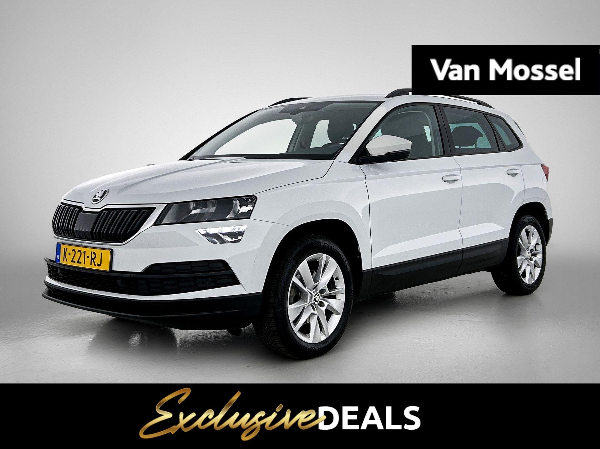 Skoda Karoq 1.5 TSI ACT Business Edition | Automaat | Adapti, Auto's, 12 maanden, Stof, 4 cilinders, Wit
