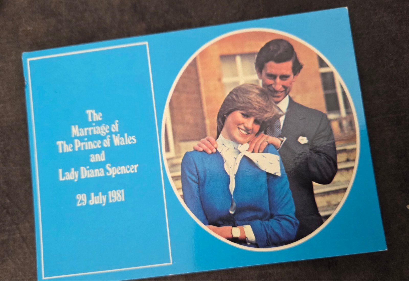 Huwelijk Prins Charles en Lady Diana 1981, Verzamelen, Verzenden, 1980 tot heden, Ongelopen, Sterren en Beroemdheden