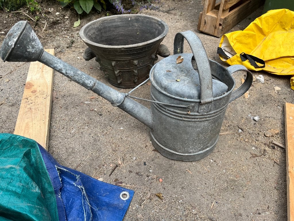 zinken gieter, Tuin en Terras, Gieters, Ophalen, Gebruikt, Overige materialen