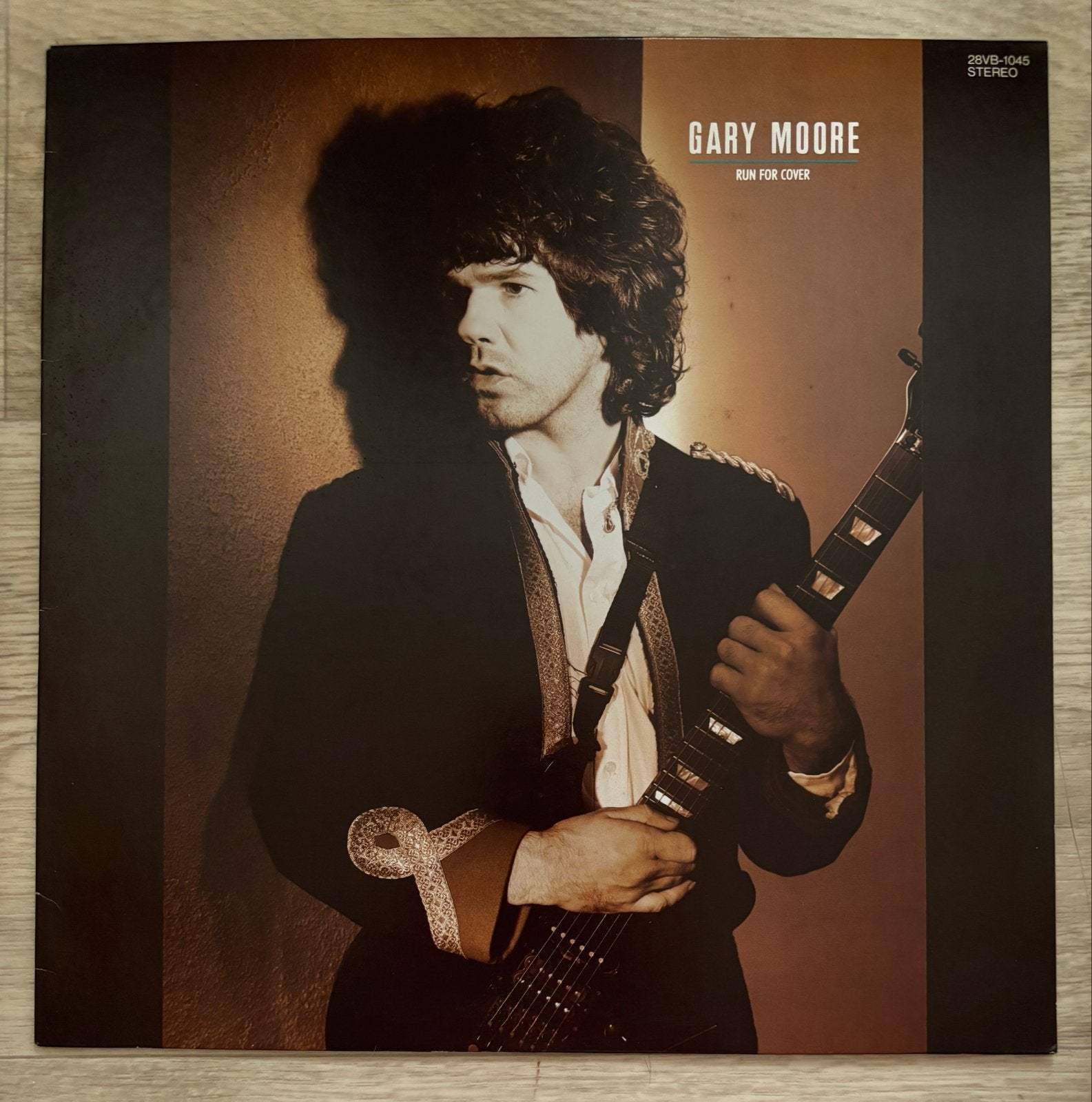 Gary Moore - Run For Cover (Japanse Promo LP), LP, Hard Rock, Ophalen of Verzenden, Zo goed als nieuw