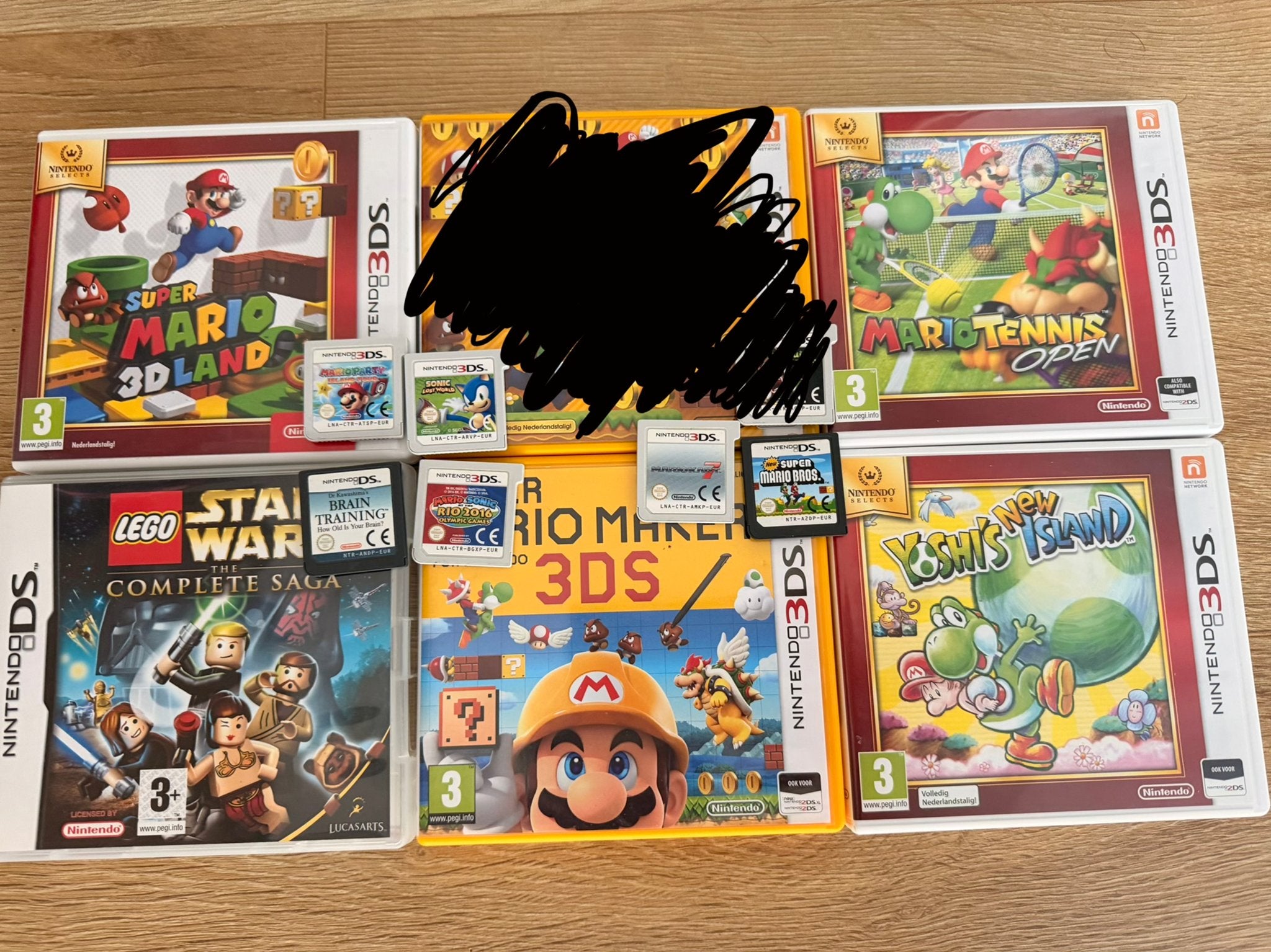 Nintendo 3DS en DS Games - Mario, Sonic, LEGO, Yoshi, Online, Gebruikt, 1 speler, Ophalen of Verzenden