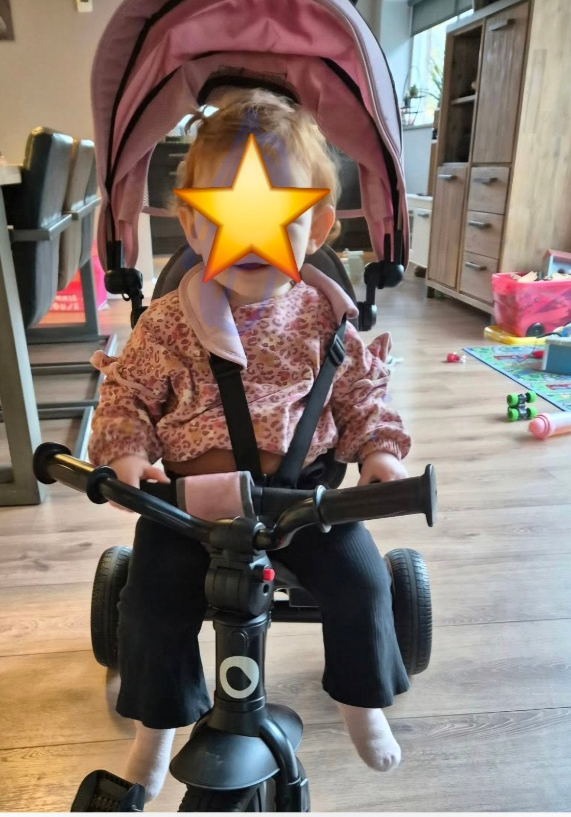 luxe driewieler met zonneklep, Ophalen, Zo goed als nieuw