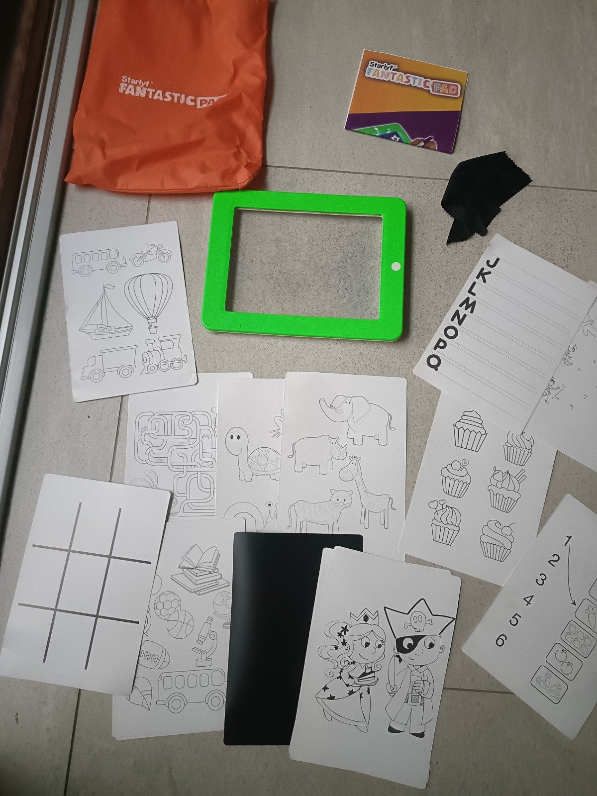 starlyf fantastic pad, pad met verschillende opdracht kaarte, Ophalen of Verzenden, Gebruikt, Taal en Lezen, Met licht