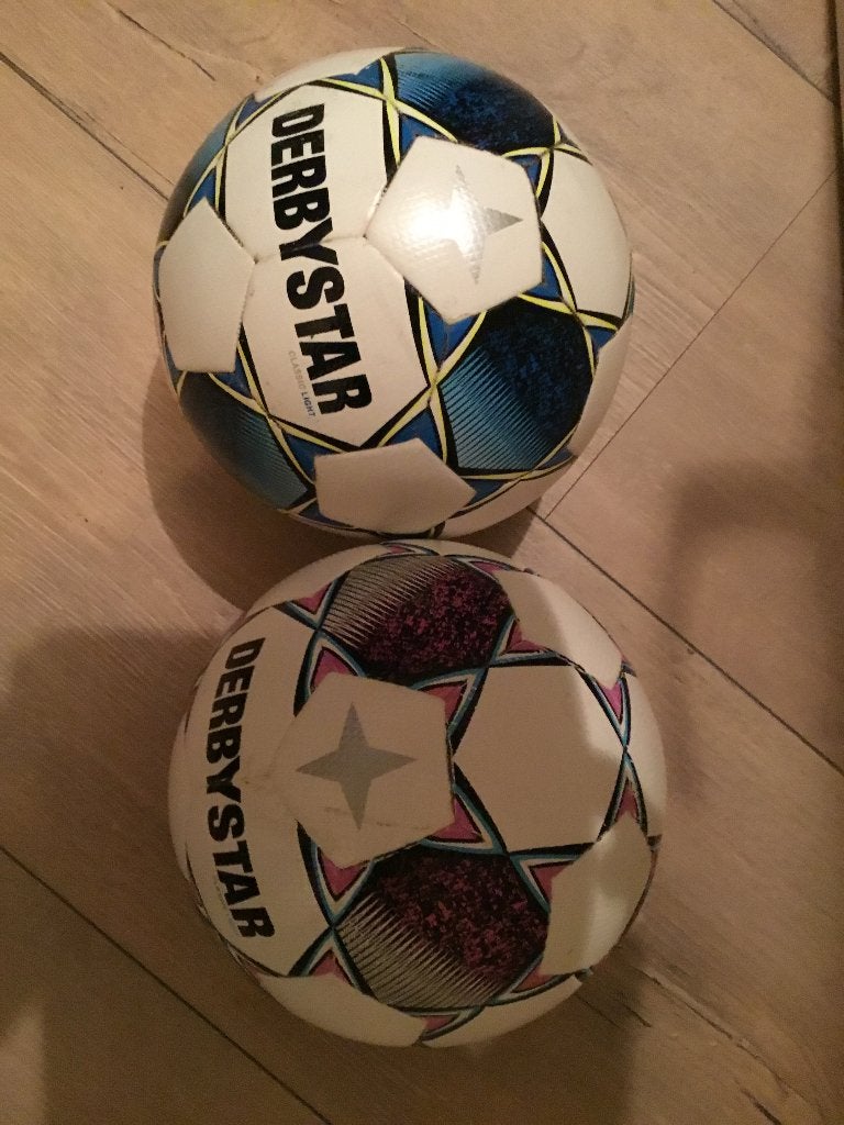 2X  Derbystar Classic Light jr., Maat XS of kleiner, Verzenden, Zo goed als nieuw, Bal
