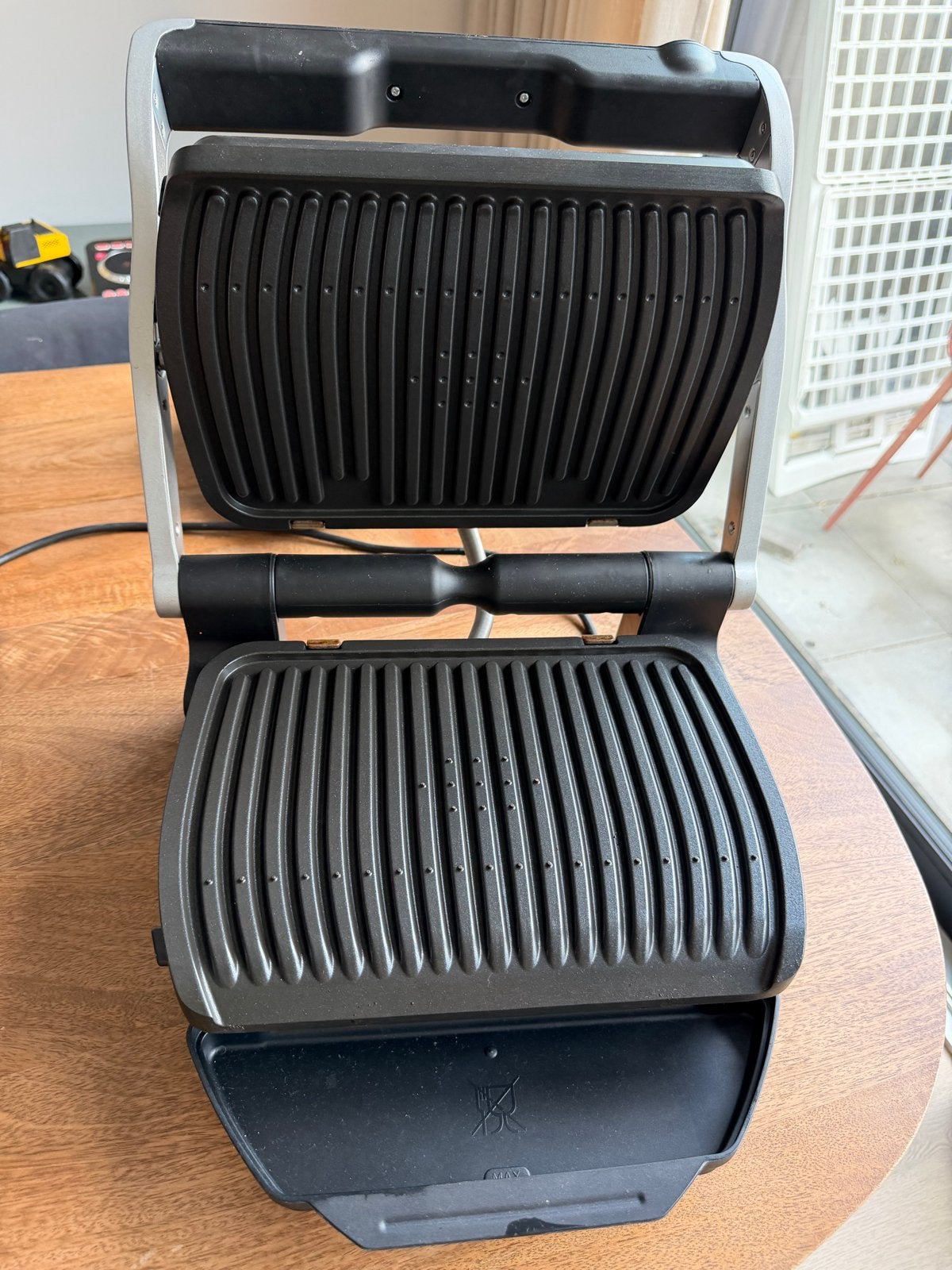 Tefal OptiGrill Elite met wafelplaten, Ophalen, Vaatwasmachinebestendig, Zo goed als nieuw, Tafelgrill