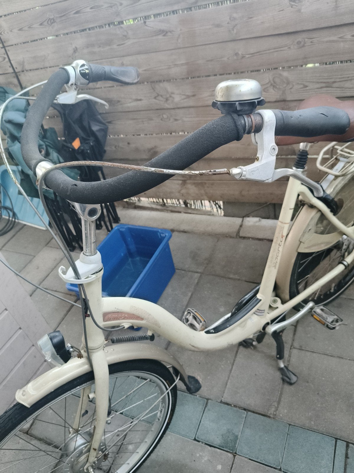 Sparta Country Tour Damesfiets - Crème, Ophalen, Terugtraprem, Sparta, 50 tot 53 cm