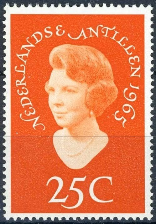 Nederlandse Antillen 1965 -nvph 353 - Bezoek Prinses Beatrix, Ophalen of Verzenden, Postfris