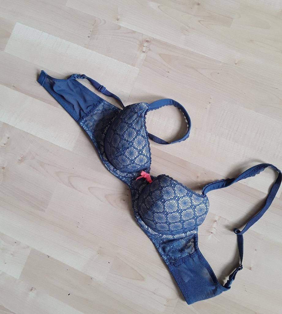 BH Victoria's Secret mt 32C=70C, Kleding | Dames, Ondergoed en Lingerie, Victoria's secret, Verzenden, Blauw, BH